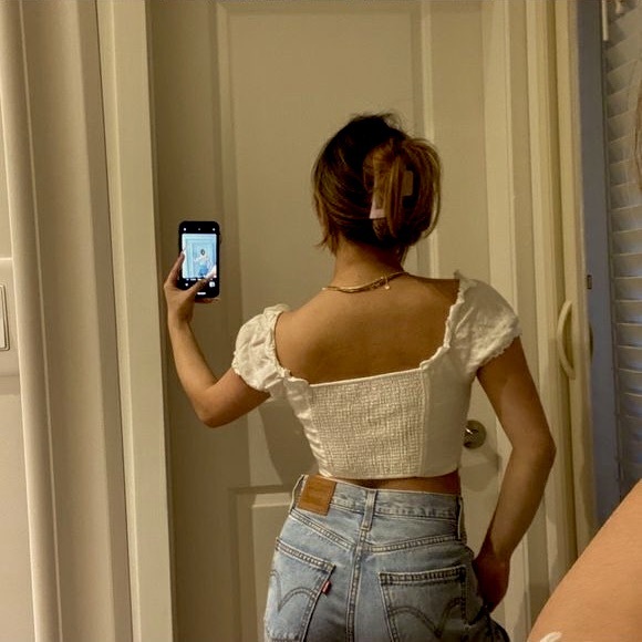 SALE 🩷 💫 Wilfred 100% Linen Blouse | linen top | linen - Picture 2 of 6